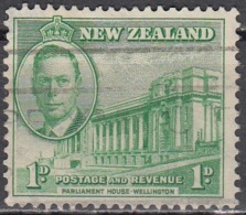 New Zealand 1946 Michel 283 O Cote (2005) 0.20 Euro Maison Du Parlement Wellington - Gebraucht