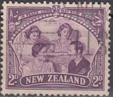 New Zealand 1946 Michel 285 O Cote (2005) 0.20 Euro Famille Royale - Oblitérés