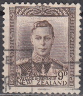 New Zealand 1938 Michel 248 O Cote (2005) 0.30 Euro Roi George VI - Gebraucht