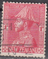 New Zealand 1926 Michel 174C O Cote (2005) 0.30 Euro Roi George V - Used Stamps