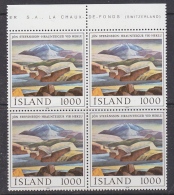 Iceland 1978 Jon Stefansson / Painting 1v Bl Of 4 ** Mnh (29669) - Unused Stamps