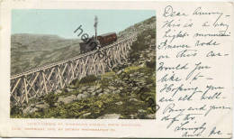 New Hampshire - White Mountains - Mt. Washington Cog Railway - Jacobs Ladder - Zahnradbahn - Copyright By Detroit Photog - White Mountains