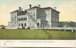 Newport R. I. -The Breakers - Residence Of Mrs Cornelius Vanderbuilt - Publisher Raphael Tuck & Sons - Newport