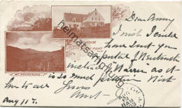 New Hampshire - Mt. Moosilauke - Brezy-Point N. W. - Tip-Top-House - Private Mailing Card Gel. 1903 - White Mountains