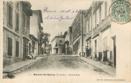 Montclar De Quercy : Grande Rue - Montclar De Quercy