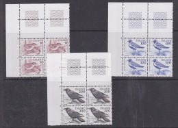 Iceland 1981 Fauna 3v Bl Of 4 (corner)   ** Mnh (29675C) - Unused Stamps