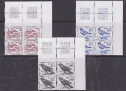Iceland 1981 Fauna 3v Bl Of 4 (corner)   ** Mnh (29675D) - Unused Stamps