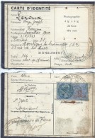 Carte D'Identité/Commissariat De Police/Leroux François/MONTIGNY Les Cormeilles/Argenteuil/1940    AEC26 - Unclassified