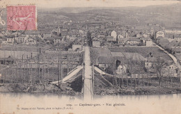 Capdenac-Gare Vue Generale Panorama Riviere Lot Aveyron France Frankrijk CPA 1905 Rare Zeldzaam - Altri & Non Classificati