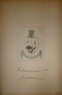 Ex-libris Héraldique XIXème  - Angleterre - SCHONSWAR - Bookplates