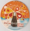 COCA COLA  Coaster From Serbia - Untersetzer