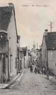 VERZY - LA RUE THIERS ET L'EGLISE - BELLE CARTE ANIMEE -  TOP !! - Verzy