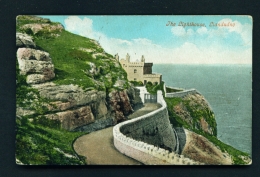 WALES  -  Llandudno  The Lighthouse  Unused Vintage Postcard  (dirty Back) - Denbighshire