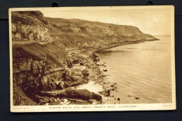 WALES  -  Llandudno  Marine Drive And Great Orme´s Head  Used Vintage Postcard As Scans - Denbighshire