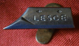 Kingdom Yugoslavia -  LESCE, Slovenia - Glider  - Badge  / Pin - Before WII - Manufactured GRIESBACH I KNAUS, Zagreb - Fesselballons