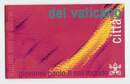 VATICAN CITTA DEL VATICANO CARNET 2001 NEUF 4 TIMBRES 0,62 EURO - 2 Scans - - Libretti