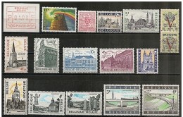 Belgio/Belgium/Belgique: Lotto 16 Pezzi, Lot 16 Pieces, Lot 16 Pièces - Collezioni