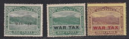 Dominica 1918-19 Cancelled/mint Mounted, See Desc, Sc# ,SG 56-58 - Dominica (...-1978)