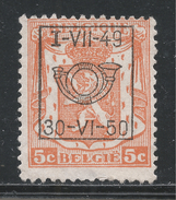 Belgium 1949. Scott #266 (U) Coat Of Arms (I-VII-49) - Typografisch 1936-51 (Klein Staatswapen)