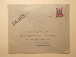 Marcophilie - Lettre Enveloppe Cachet Oblitération Timbres - ALGERIE -  1947 (384) - Storia Postale