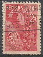 Cuba - 1940 Rotary Club 2c Used   Sc 362 - Oblitérés