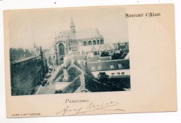 33459  -   Souvenir  D'  Alost - Panorama -  1899 - Aalst