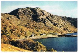 RB 1096 - Arthur Dixon Postcard - Diabeg Village - Loch Torridon - Wester Ross Scotland - Ross & Cromarty