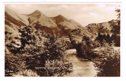 RB 1096 -  Real Photo Postcard - Mountain & River - Glen Shiel - Ross-Shire Scotland - Ross & Cromarty