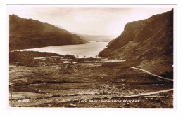 RB 1096 -  Real Photo Postcard - Loch Maree From Above Poolewe - Ross & Cromarty Scotland - Ross & Cromarty