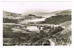 RB 1096 -  Real Photo Postcard - Loch Melfort From Loch Avich Road - Kilmelford Argyllshire Scotland - Argyllshire