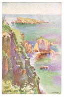 RB 1096 - 1911 Sark Postcard With KEVII 1/2d Harrison Printing With Guernsey Postmark - Sark