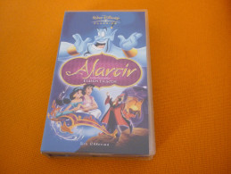 Walt Disney Aladdin Special Edition - Old Greek Vhs Cassette Video Tape From Greece - Dessins Animés