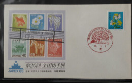 JAPAN 1985 Commemorative Cover Postmark  JAPEX 85 - Enveloppes