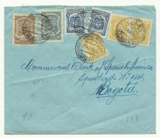 Poste Aérienne De Colombie, SCADTA 1921-1935, Triple Port - Colombia