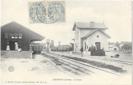 LEVROUX (36) Vue Intérieure De La Gare De Chemin De Fer Du  Tacot - Unclassified