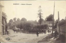 CPA De HORNOY - Route D'Aumale. - Hornoy Le Bourg