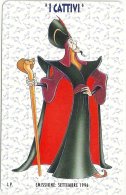 Italy - Telecom Italia - I Cattivi - Jafar - Urmet - Exp. 31.12.1998, 65.000ex, Mint - Privées - Hommages