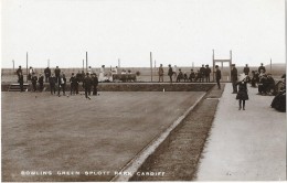 CARDIFF Bowling Green Boulodrome Joueurs De Boules - Glamorgan