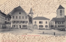 Aarberg - Kirche Und Amtshaus - Aarberg