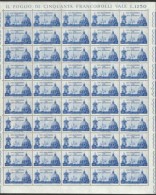 1959 Italia Italy Repubblica PATTI LATERANENSI 50 Serie In Foglio MNH** Sheet - Complete Vellen