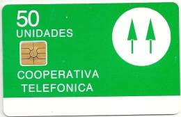 Argentina - Telkor - Cooperativa Telefonica - Gemplus Trial - 2 Pines Green - Argentine