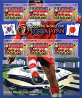 LIBERIA SHEET WORLD CUP KOREA JAPAN SOCCER FOOTBALL DENMARK SPORTS DEPORTES FUTBOL MUNDIAL - 2002 – Corée Du Sud / Japon