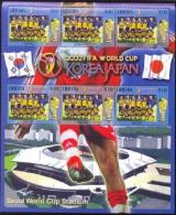 LIBERIA SHEET WORLD CUP KOREA JAPAN SOCCER FOOTBALL SWEDEN SPORTS DEPORTES FUTBOL MUNDIAL - 2002 – Corée Du Sud / Japon