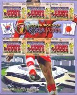 LIBERIA SHEET WORLD CUP KOREA JAPAN SOCCER FOOTBALL BELGIUM SPORTS DEPORTES FUTBOL MUNDIAL - 2002 – South Korea / Japan