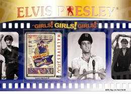 MALDIVES SHEET ELVIS PRESLEY - Elvis Presley