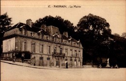 95-PARMAIN...LA MAIRIE...CPA - Parmain