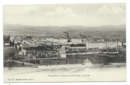 CPA - VUE GENERALE DE SAUGUES  COTE EST - Haute Loire 43 - Circulé 1906 - Edit. Espeisse Adrien - Saugues