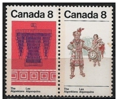 Canada: Indiani Algonquin, Indiens Algonquins, Algonquin Indians - Indiens D'Amérique