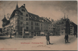 Schaffhausen - Frohnwaag-Platz - Animée - Autres & Non Classés