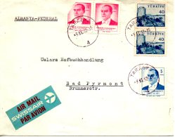 TURQUIE. Belle Enveloppe Ayant Circulé En 1962. Atatürk. - Brieven En Documenten